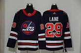 Winnipeg Jets 29 Patrik Laine Navy 2019 Heritage Classic Breakaway Adidas Jersey,baseball caps,new era cap wholesale,wholesale hats